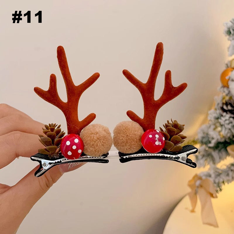 Christmas Antler Hair Clip