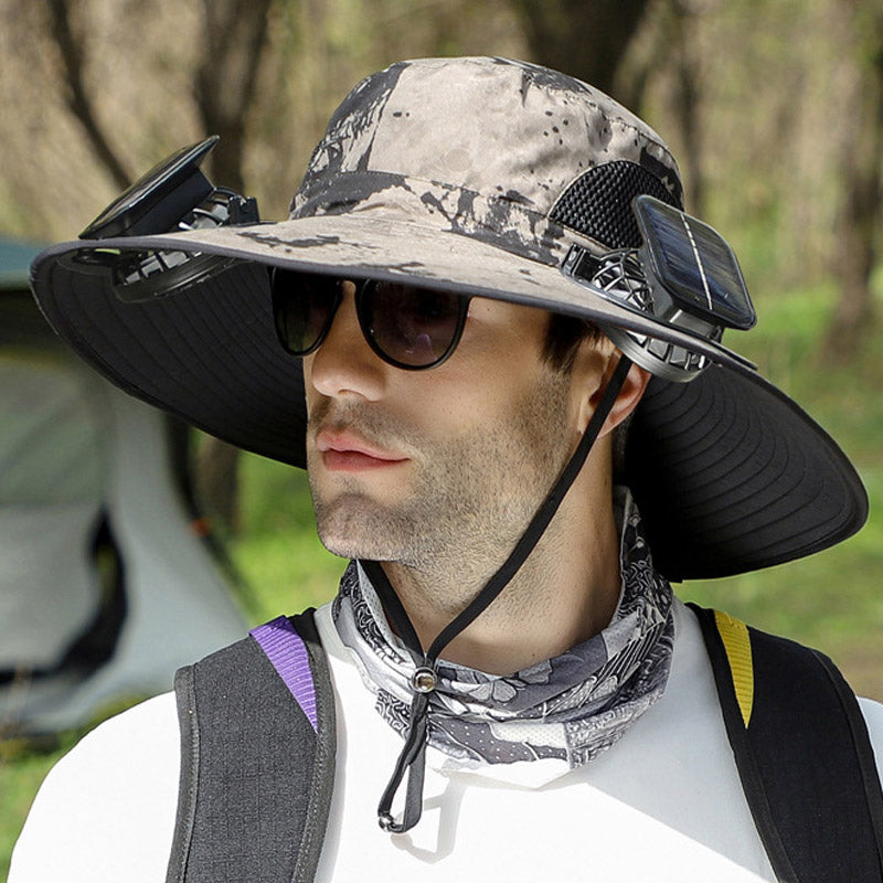 Solar Fan Hat