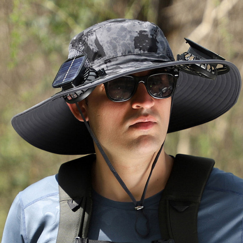 Solar Fan Hat