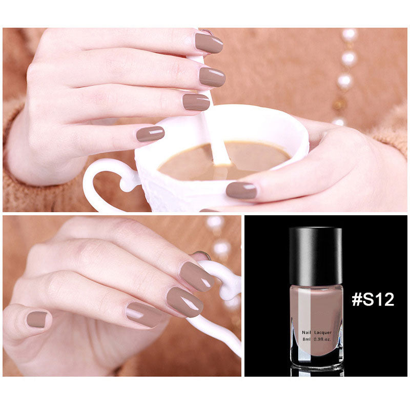 Ny Avtagbar Vannbasert Neglelakk/Removable water-based nail polish