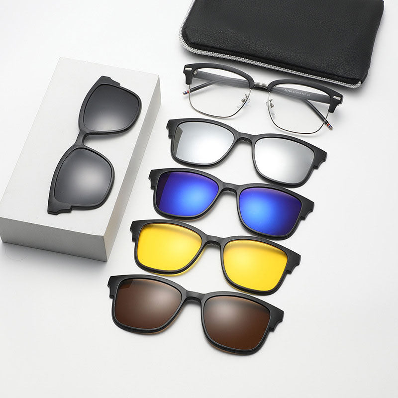 5 In 1 Magnetic Sleeve Sunglasses