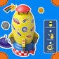 Flying Water Spray Rocket Toy