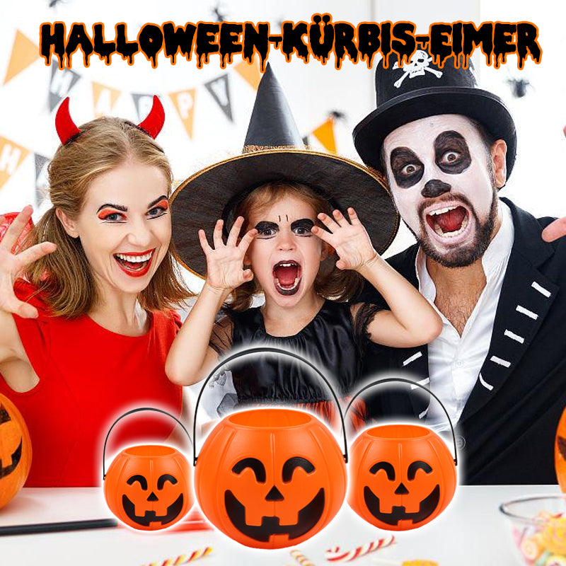 Halloween Kürbiseimer/Halloween pumpkin bucket