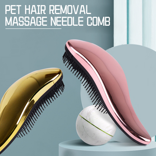 Pet Hair Removal Massage Needle Comb