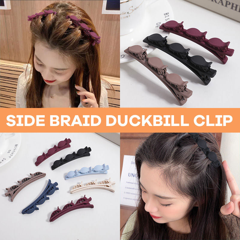 Side Braid Duckbill Clip（2pcs）