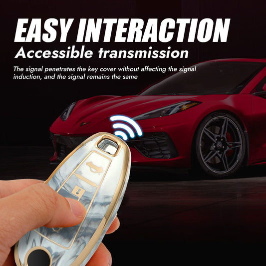 For Suzuki-Car Rhinestone Keychain Key Case