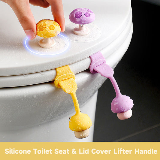 Silicone Toilet Seat & Lid Cover Lifter Handle