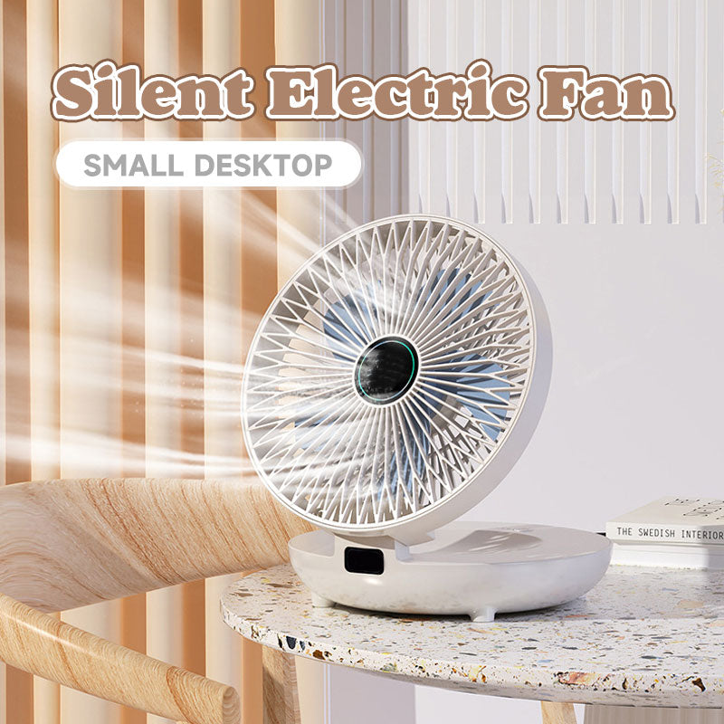 Small Desktop Silent Electric Fan