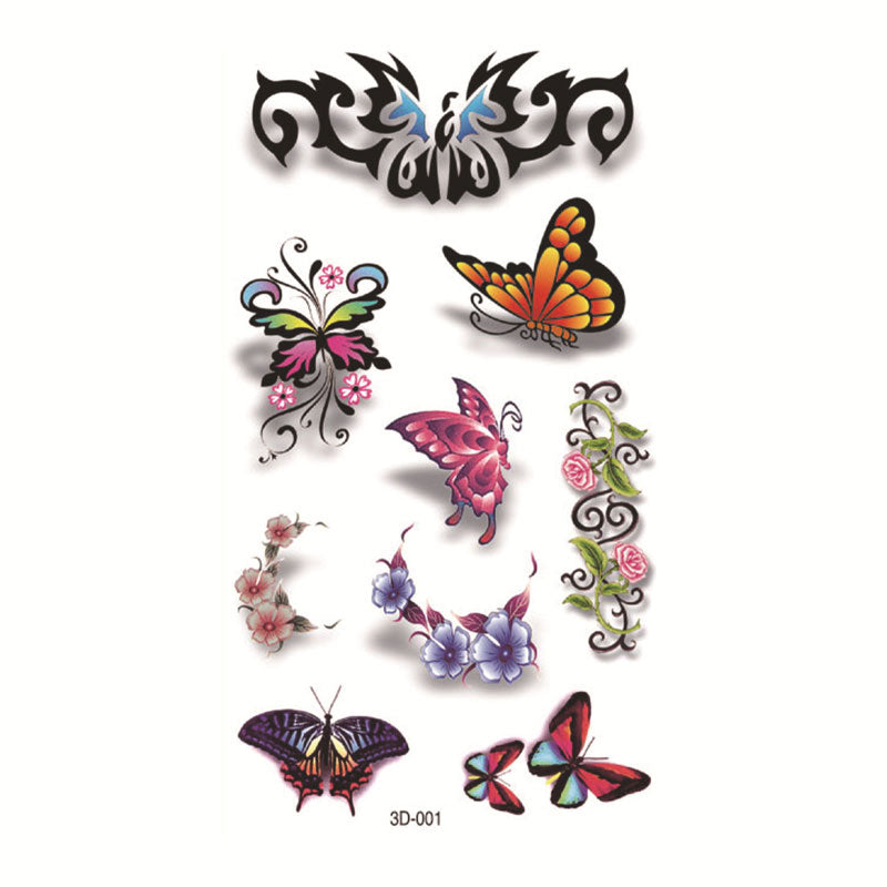 🦋Trendy 3D Tattoo Stickers（10pcs)