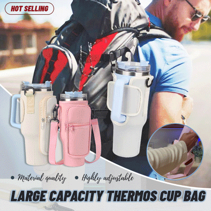 Large Capacity Thermos Cup Bag