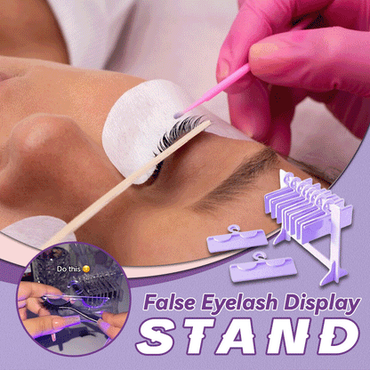 Eyelash Storage - Fun False Eyelash Display Stand (8 Hooks)