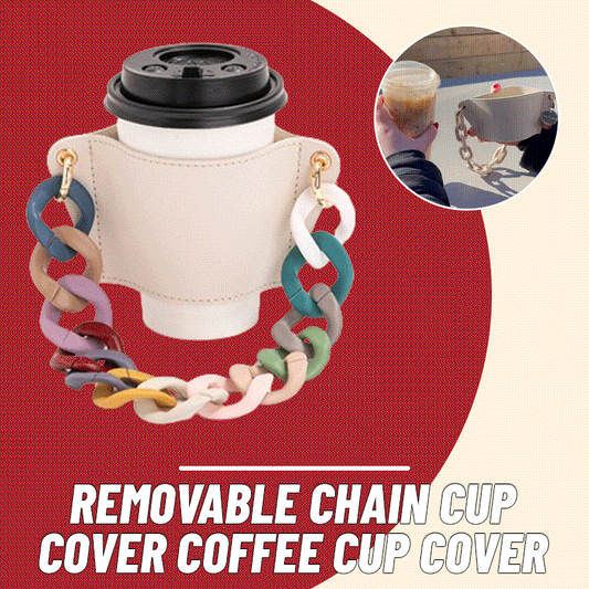 Removable Chain Cup Cover Coffee Cup Cover