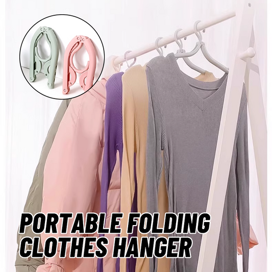 Portable Folding Clothes Hanger