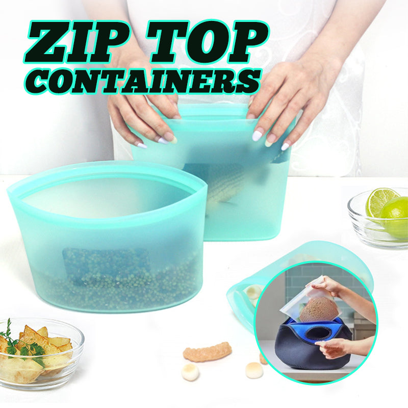 Zip Top Containers
