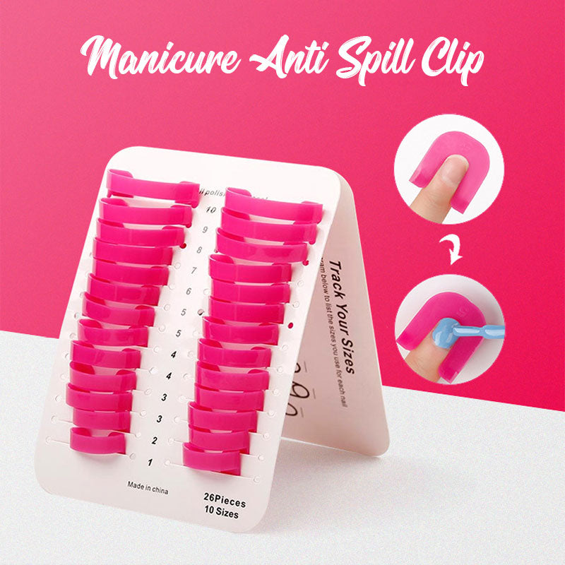 Manicure Anti Spill Clip