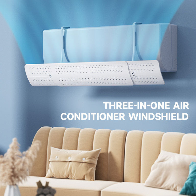 Three-In-One Air Conditioner Windshield