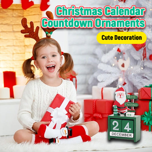 Christmas Calendar Countdown Ornaments