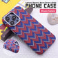 Luminous Magnetic Woven Pattern Mobile Phone Case
