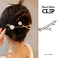Two Pearl Twist Clips