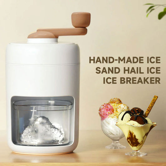 Hand-Made Ice Sand Hail Ice Ice Breaker