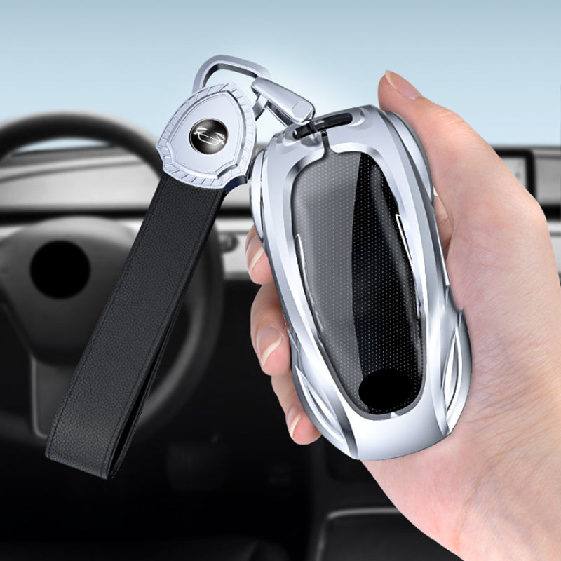 Für Tesla Model 3/Y/S-Auto-Metall-Sportwagen-Schlüsseletui