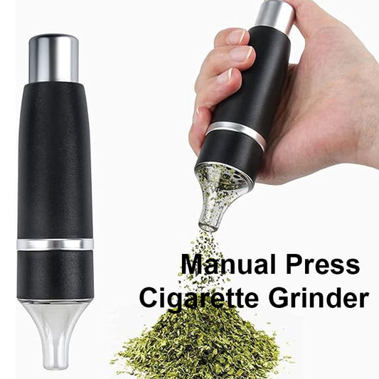 Manual Press Cigarette Grinder