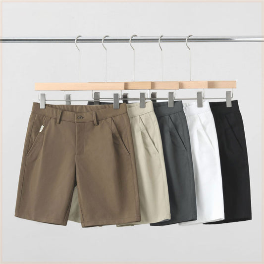 Men'S Straight Suit Shorts