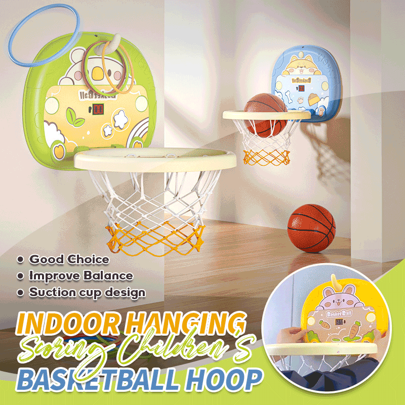 Indoor Hanging Scoring Children'S Basketball Hoop