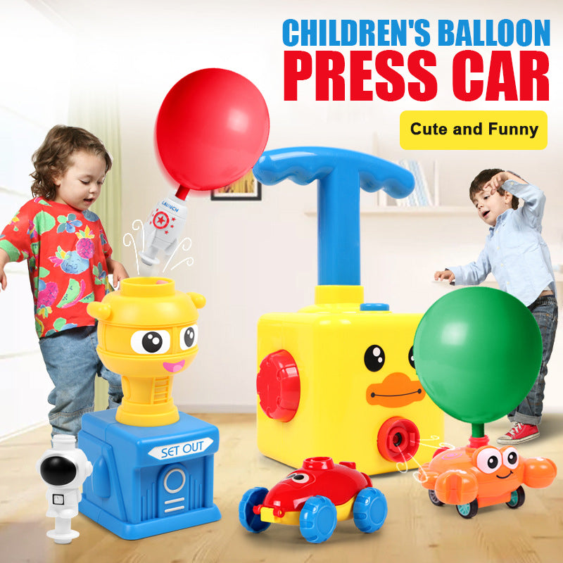 Children's Balloon Press Car