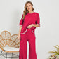⭐Women's 2023 Summer⭐Classy Elastic Knit Lounge Set
