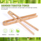 Bamboo Toaster Tongs