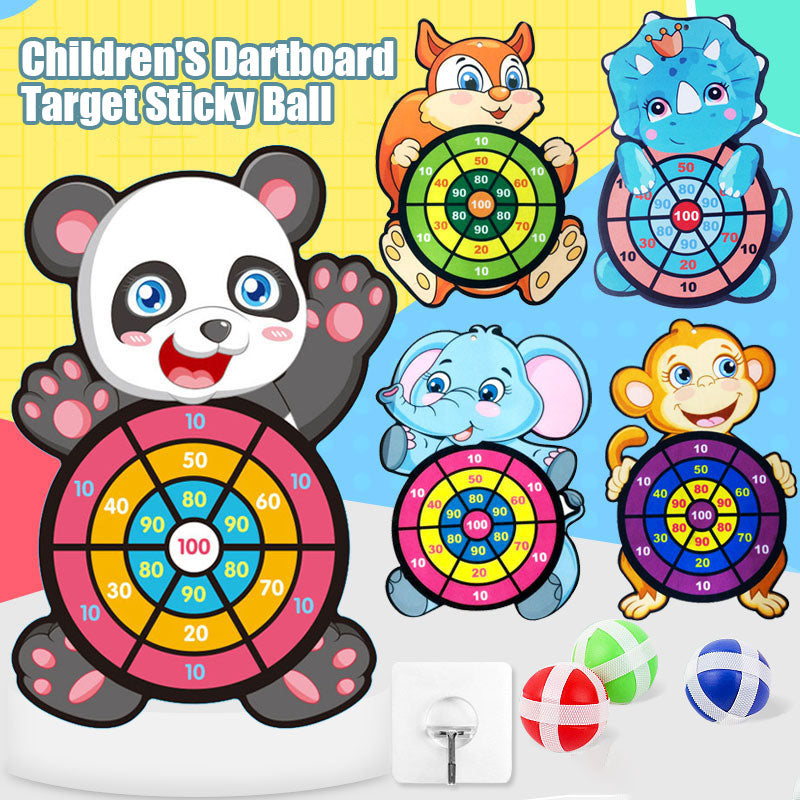 Children'S Dartboard Target Sticky Ball