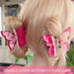 Double Layer Butterfly Hair Clips