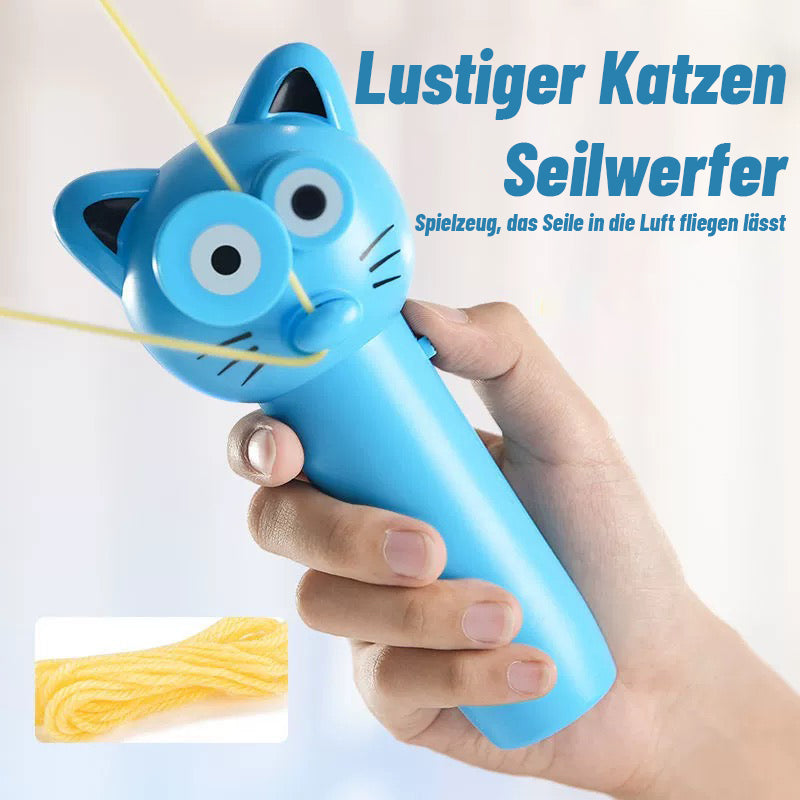 Lustiger Katzen-Seilwerfer/rope launcher