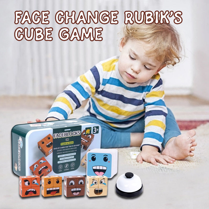 Face Change Rubik’s Cube Game