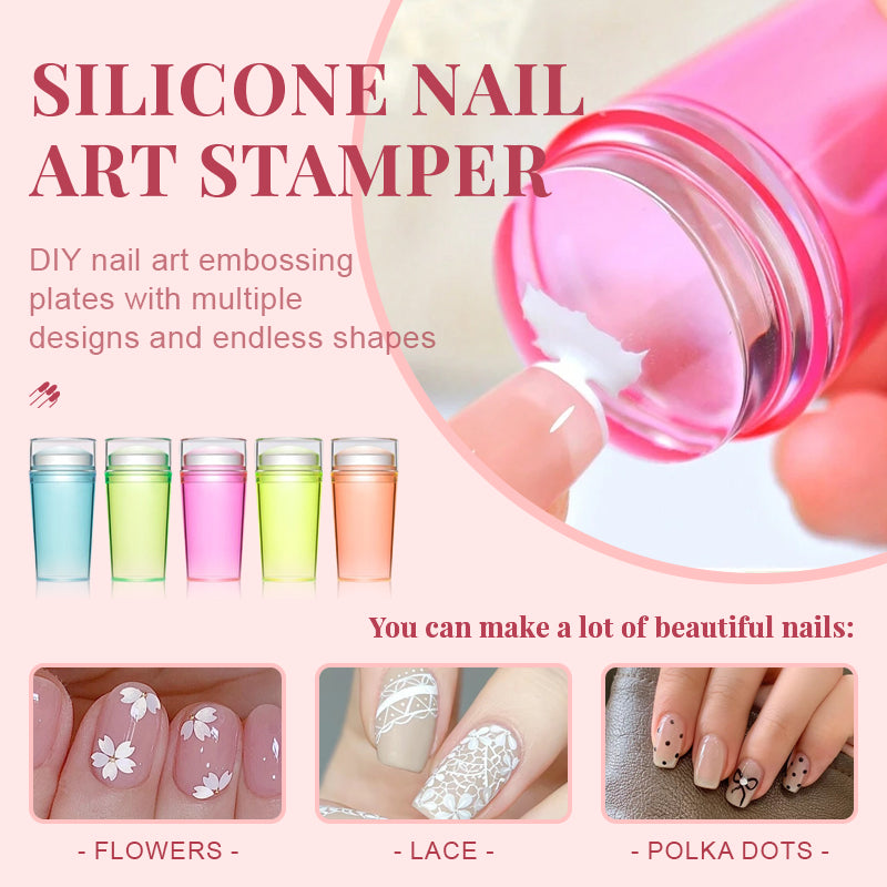 Silicone Nail Art Stamper
