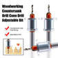 Woodworking Countersunk Drill Cone Drill Adjustable Bit