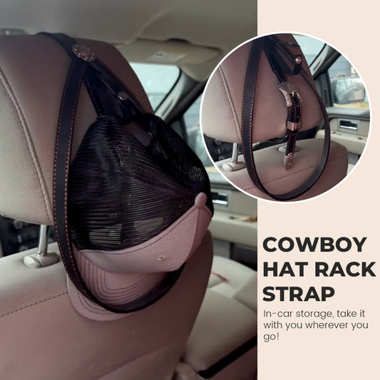 Cowboy Hat Rack Strap