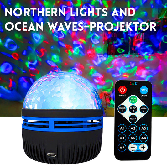 Water Ripple Fjernkontroll Projektor For Omgivelseslys/Water Ripple Remote Control Projector