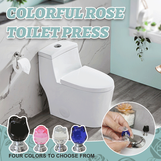 Colorful Rose Toilet Press