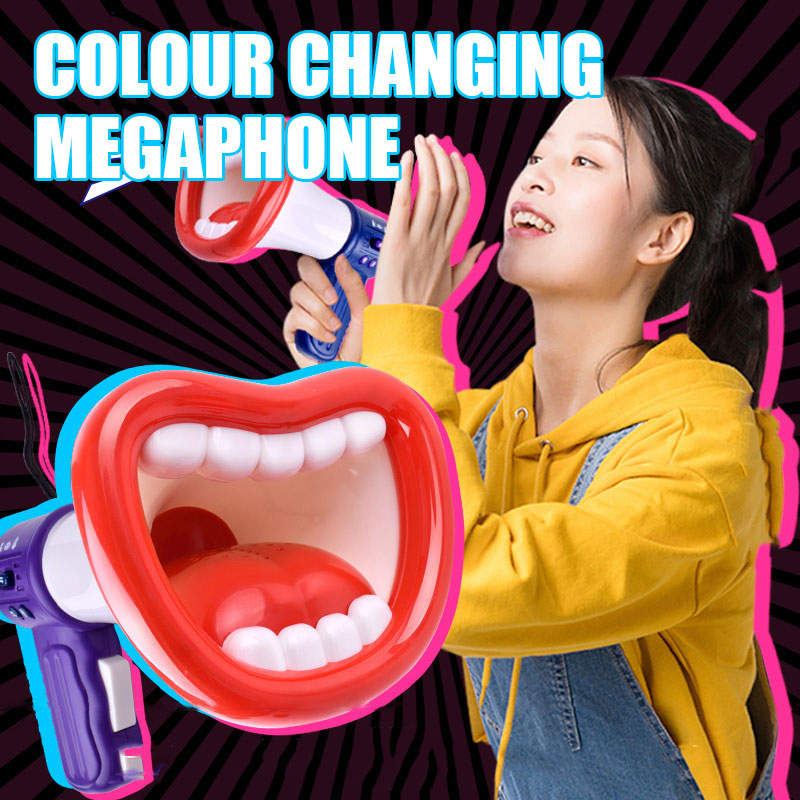 Children's Handheld Big Red Lips Horn