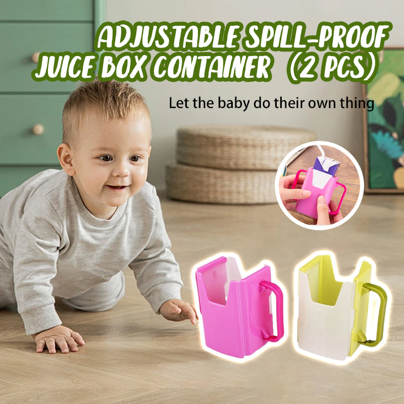 Adjustable Spill-Proof Juice Box Container（2 Pcs）