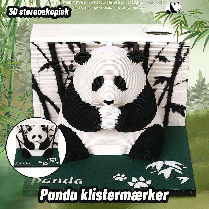 Panda Tredimensionel Note