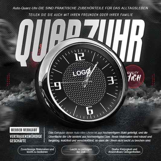 Auto Uhr Schmucksticker