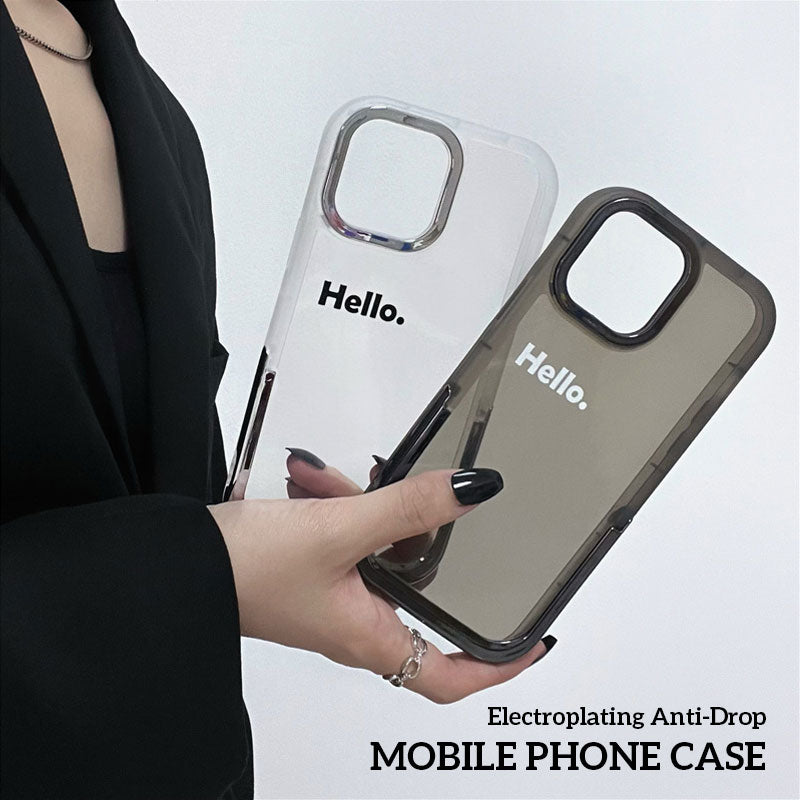 Electroplating Anti-Drop Mobile Phone Case