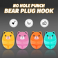 No Punching Bear Plug Hook