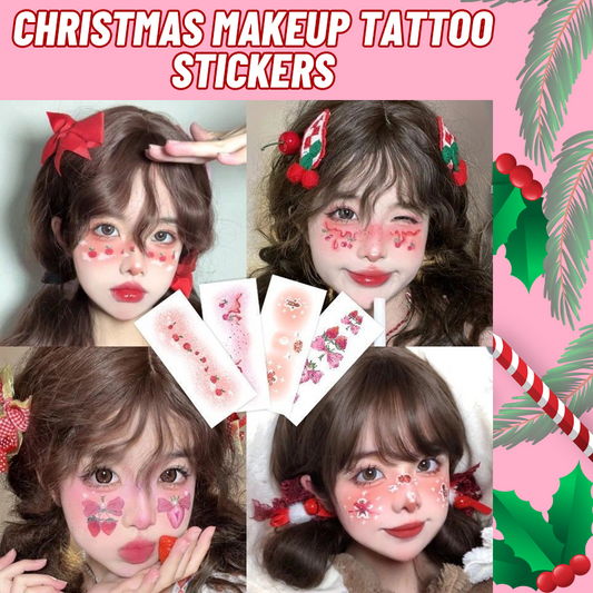 Christmas Makeup Tattoo Stickers