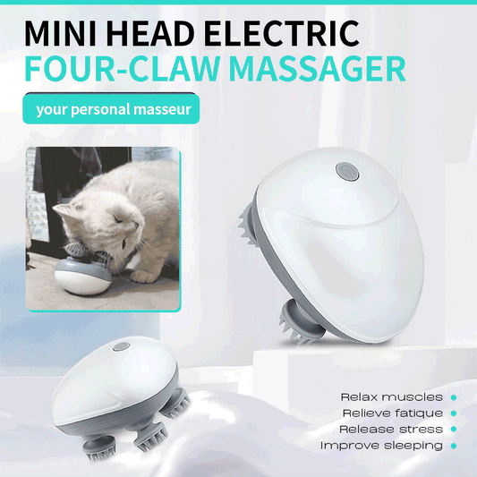 🐾Pet Mini Electric Four Claw Massager