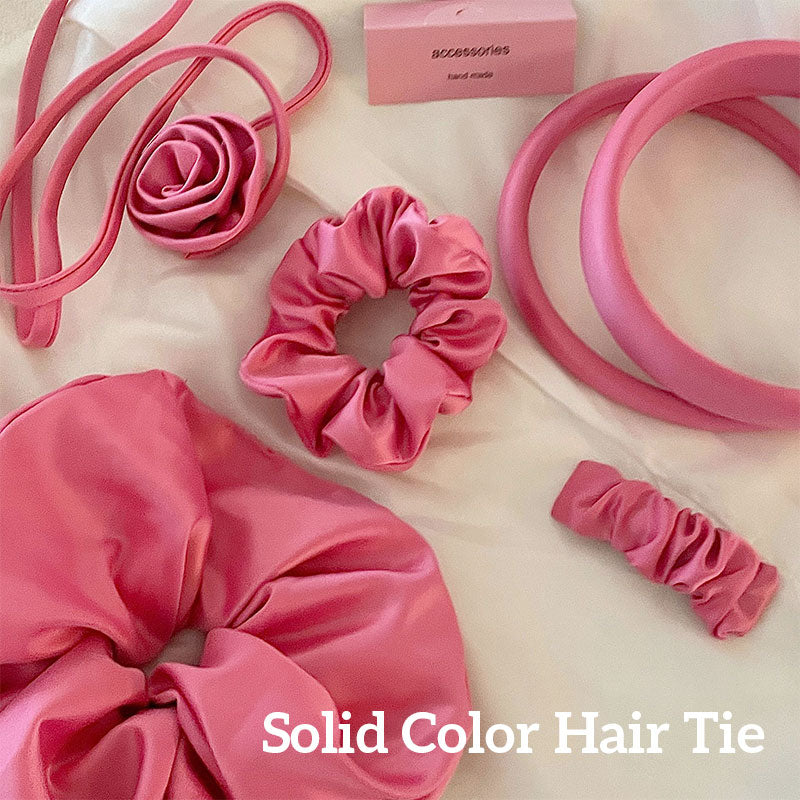 Solid Color Hair Tie