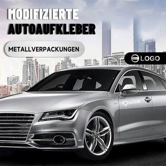 Autoaufkleber aus Metall/Metal car stickers